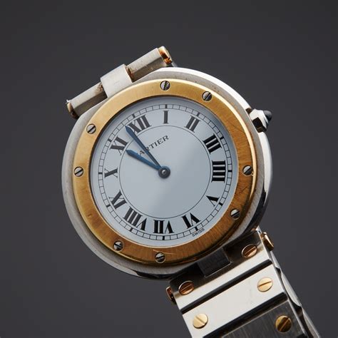 cartier round watch price